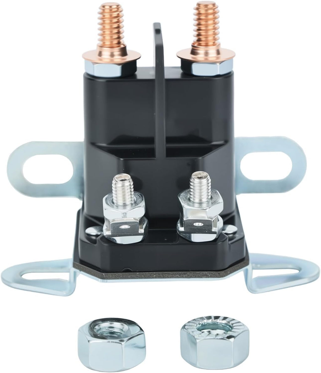 Starter Solenoid 12V Fits H-usqvarna 146154 532146154 Lawn Mower | 4 Post Lawn Tractor Solenoid, Replaces