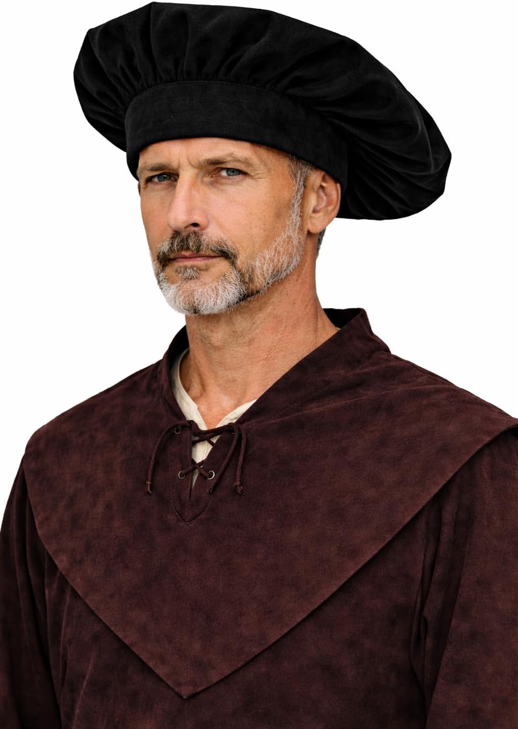 Cavalier Renaissance Style Costume Accessory Hat, Plumed Musketeer, RenFaire Halloween hat, one size