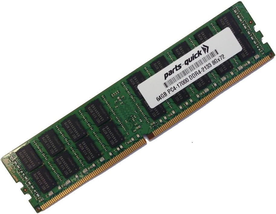 64GB DDR4 2133MHz PC4-17000 LRDIMM Memory
