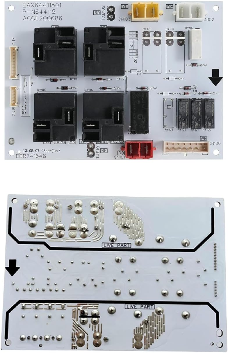Control Board for Certain Models EBR74164810 and Several Matching Part Numbers Safe Oven Control Board Install