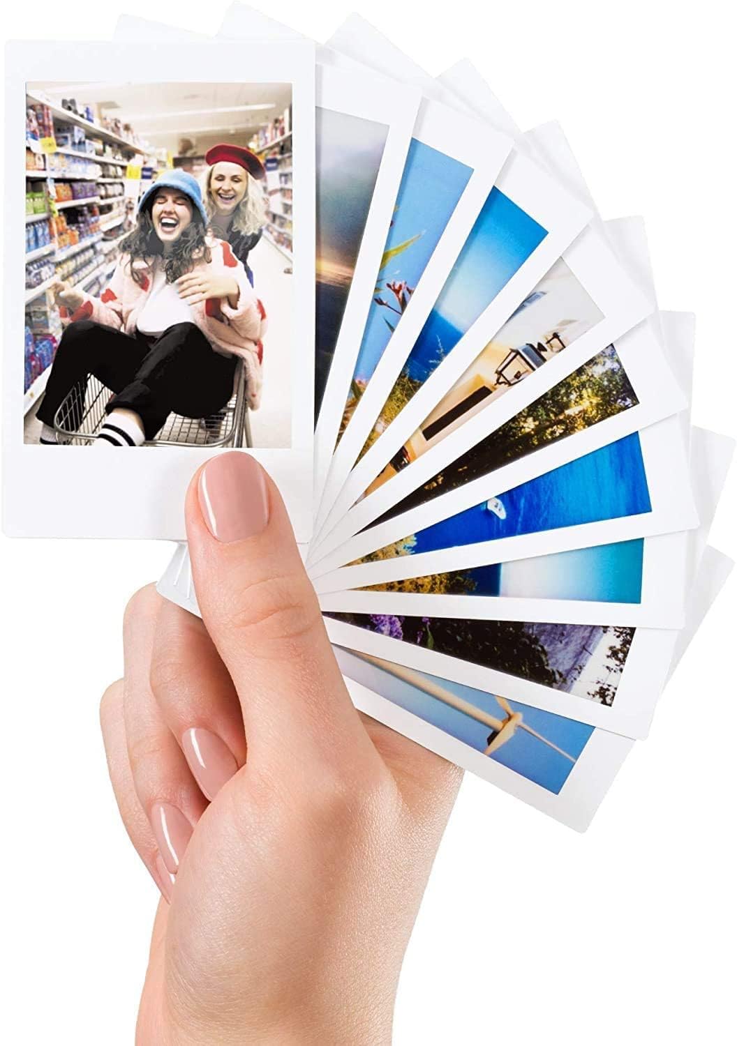 Instax Mini Instant Camera Film: 20 Shoots Total, (10 Sheets x 2) - Capture Memories Anytime, Anywhere - Boomph's
