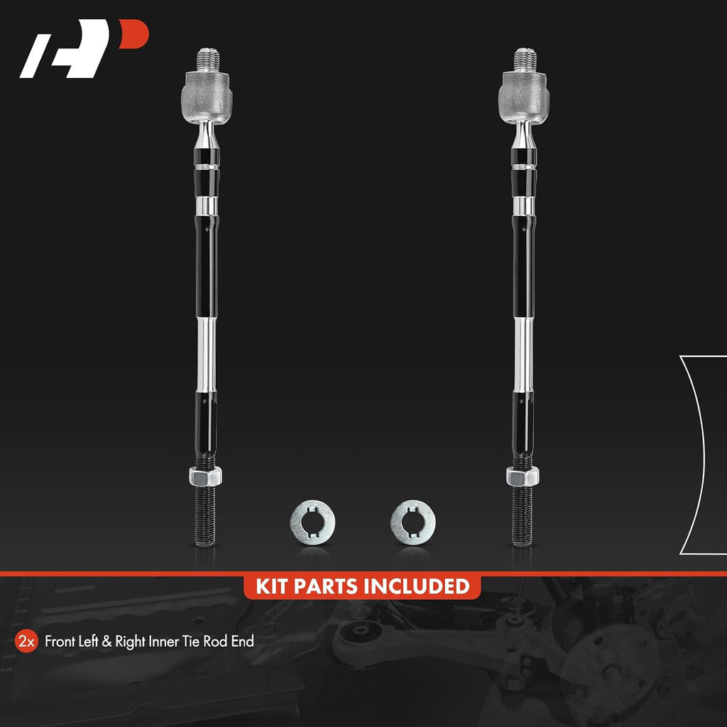 A-Premium Front Inner Tie Rod End, Compatible with Subaru