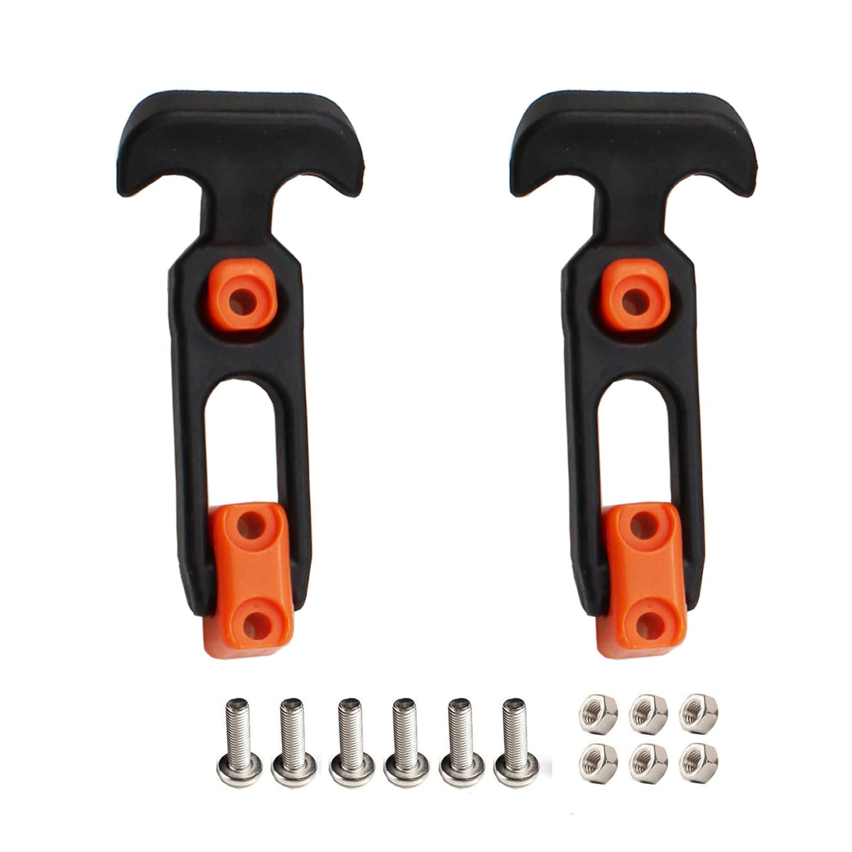 COOLOGIN Rubber Flexible T-Handle Hasp Draw Latch for Tool Box, Cooler