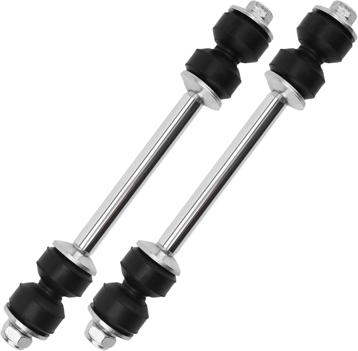 K80631 Front Sway Bar Link Kit Compatible with Chevy Silverado Suburban 1500/2500HD 1999-2019, Tahoe 1995-2006 Yukon XL Replaces K700539, 10385580, 15167767 （2PCS）