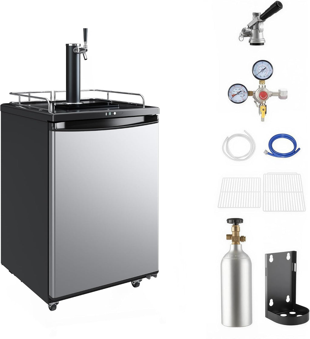 Commercial Draft Beer Kegerator, Keg Refrigerator for D System