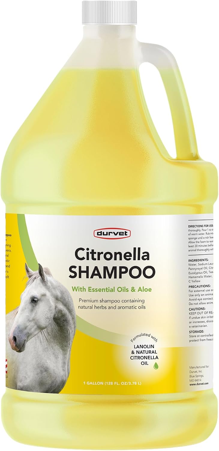 Citronella Equine Shampoo Gallon