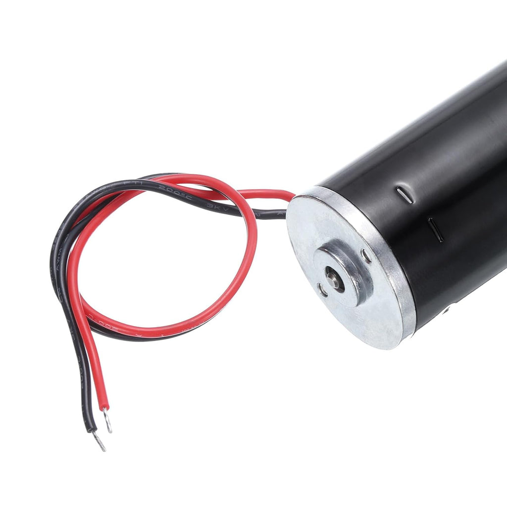MECCANIXITY High Torque Turbine Worm Geared Motor DC 12V 8mm 30RPM