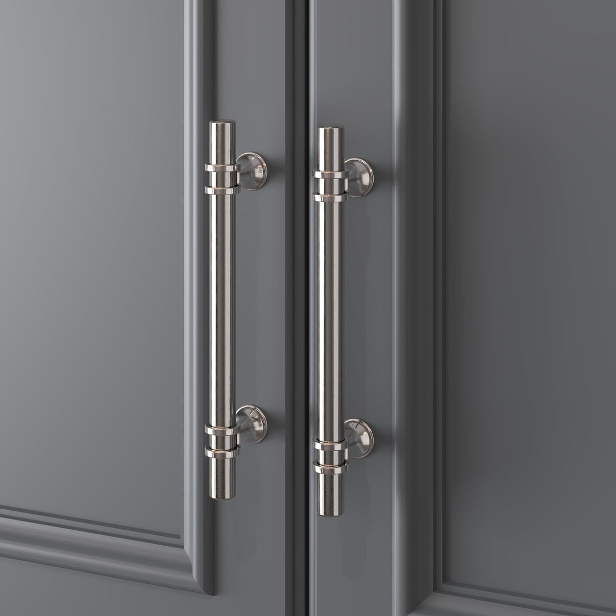 40 Pack 5 Inch Brushed Nickel Cabinet Handles
