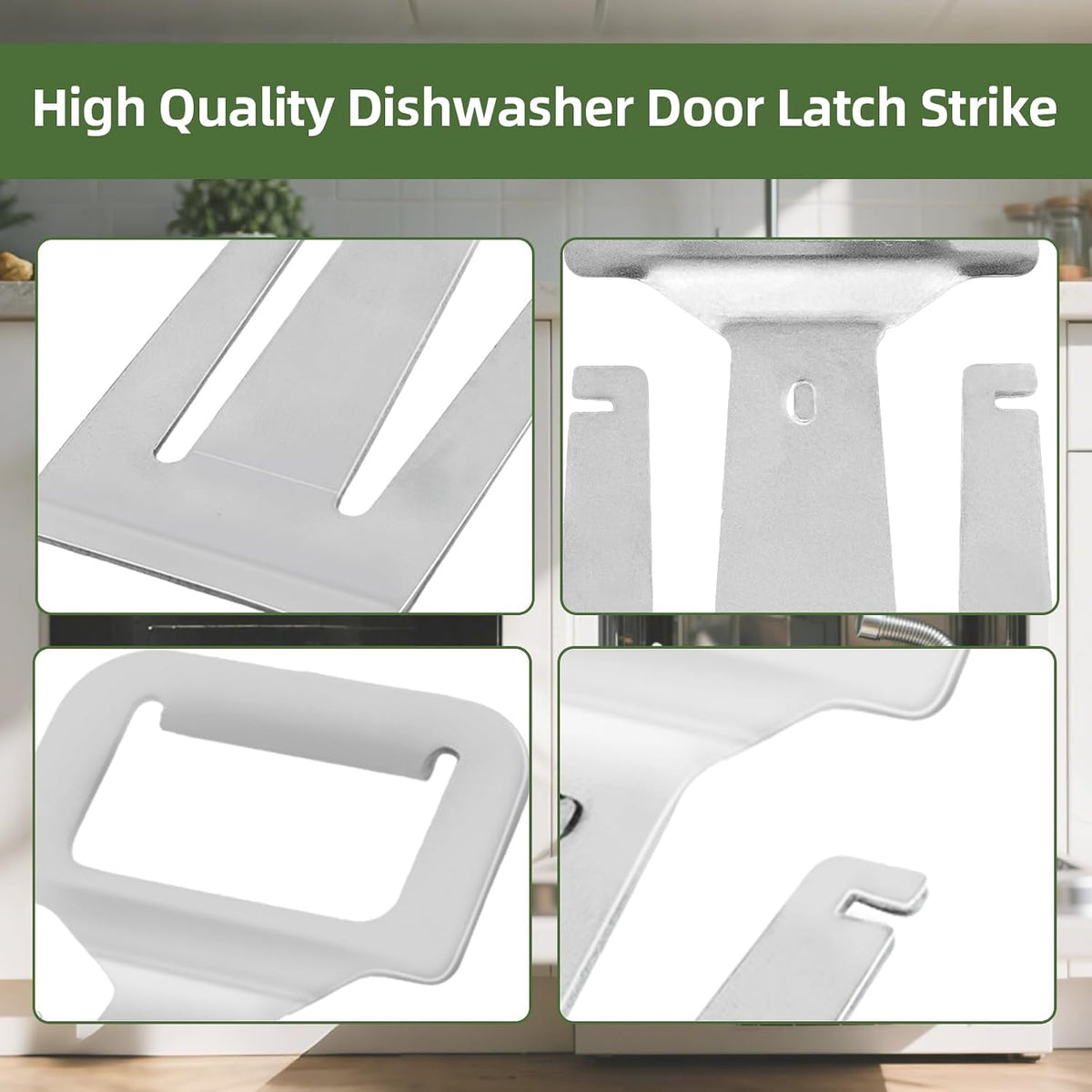 1PC WP8580309 Dishwasher Door Latch Strike Fit For Whirlpool Kenmore Replacement 8269111 8580309 1181203