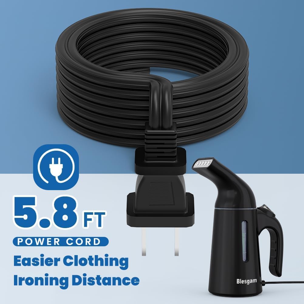 Steamer for Clothes 700W, Fast Heat-up in 40S Clothes Steamer | 120ML Water Tank, 25g/min Strong Penetrating Steam