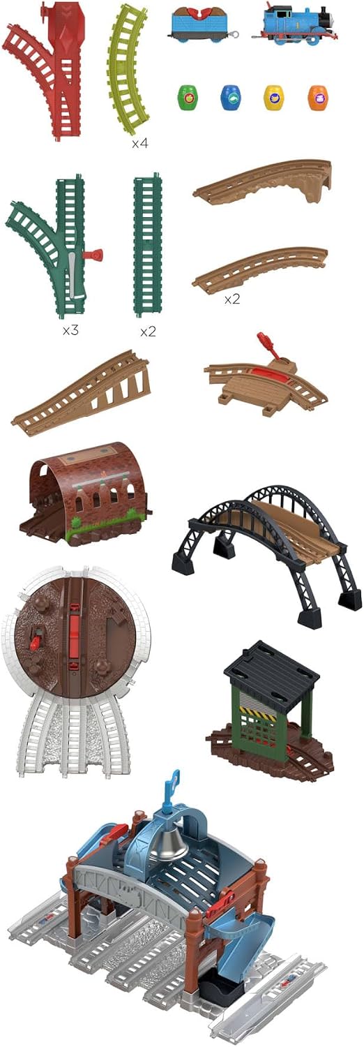 Thomas & Friends Load & Launch Barrel Delivery Set by Fisher-Price | Includes Battery-Powered, Motorized Thomas