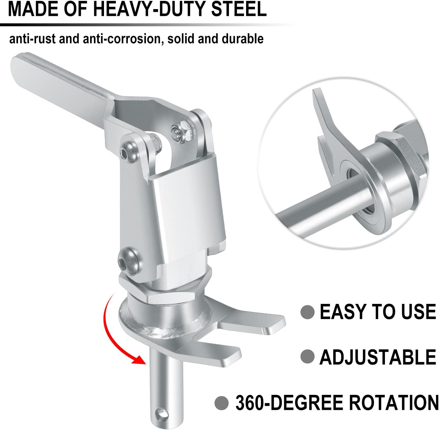 66784 Stud Mount Valve Spring Compressor Removal Tool Remove & Install Valve Springs & Retainers Fit For All 3/8'' &