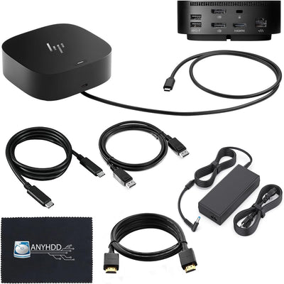 HP USB-C Dock G5 and Charging Bundle - HP Docking Station Dual Monitor 5TW10AA / 5TW10UT / 5TW10AA#ABB with 120W