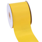 Yellow Grosgrain Ribbon 3 Inch Continuous 25 Yards