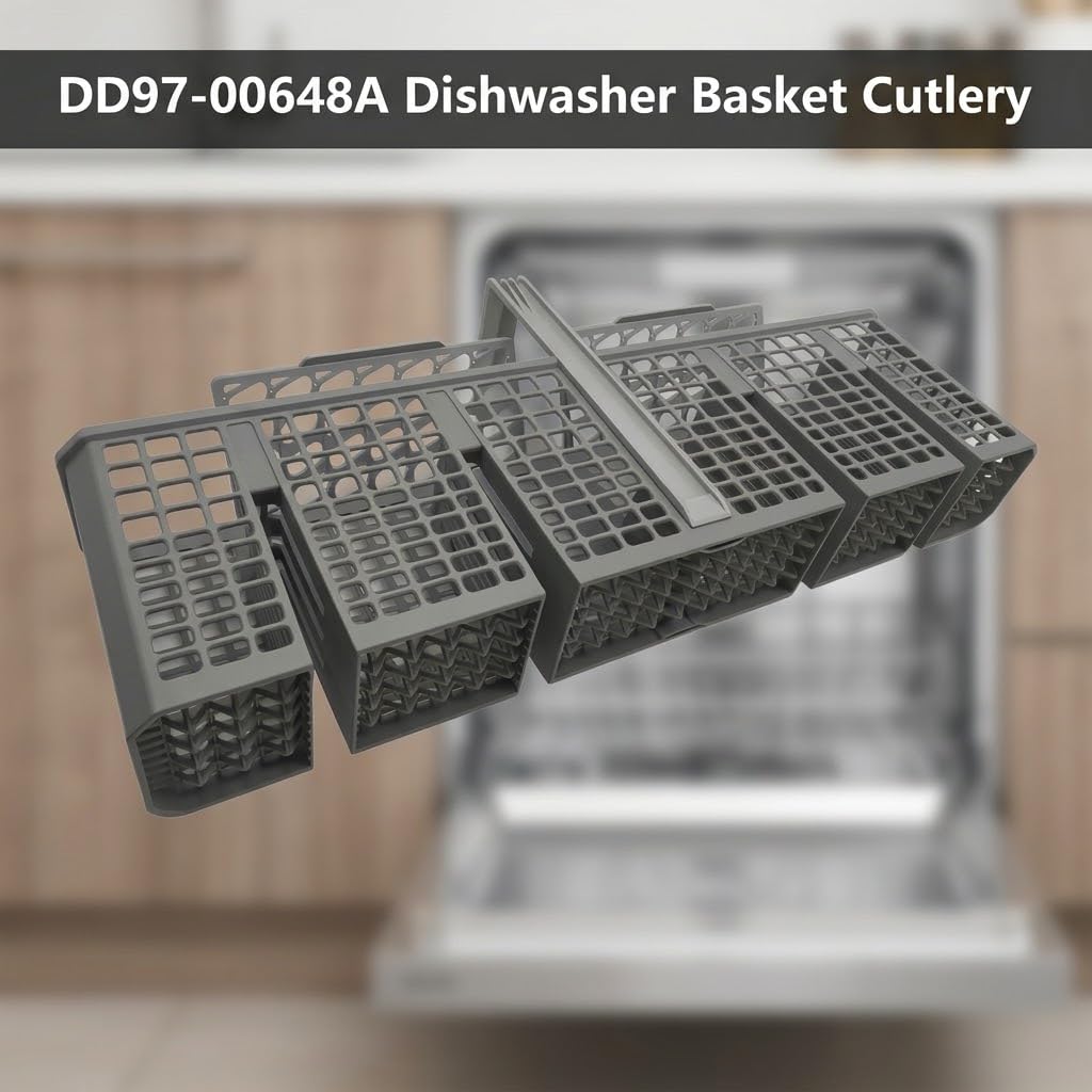 DD97-00648A Dishwasher Basket Cutlery Compatible With Samsung