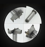 Forstner Drill Bit Set 15-35mm 16 Pcs Carbide Forstner Bits HSS | Wood Tool Punching Bit Wood Slabs Flat Wing