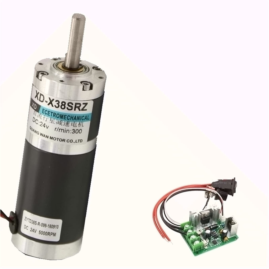 10-600 RPM Adjustable Motor DC12/24V Planetary DC Gear Motor 47.75kg.cm (12V, 100 RPM)