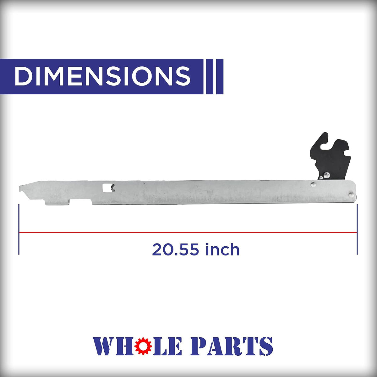 Whole Parts Upgraded Range Wall Oven Door Hinge Assembly Part# WP74008014