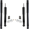 Detroit Axle - Front Rear Shock Absorbers for 01-10 Chevy Silverado 2500 HD