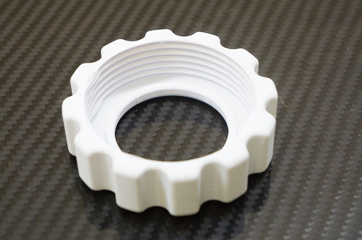 3DEXL Replacement 3D Lock Ring Part For KitchenAid FGA-2, White