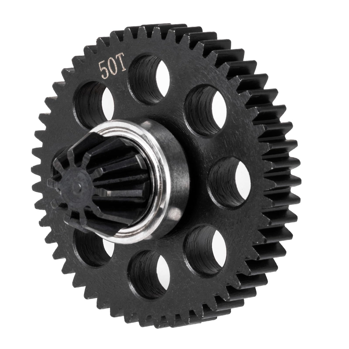 BRKRC Steel Diff Spur Gear Pinion Assembly Drive Gear for Hyper Go H16BM