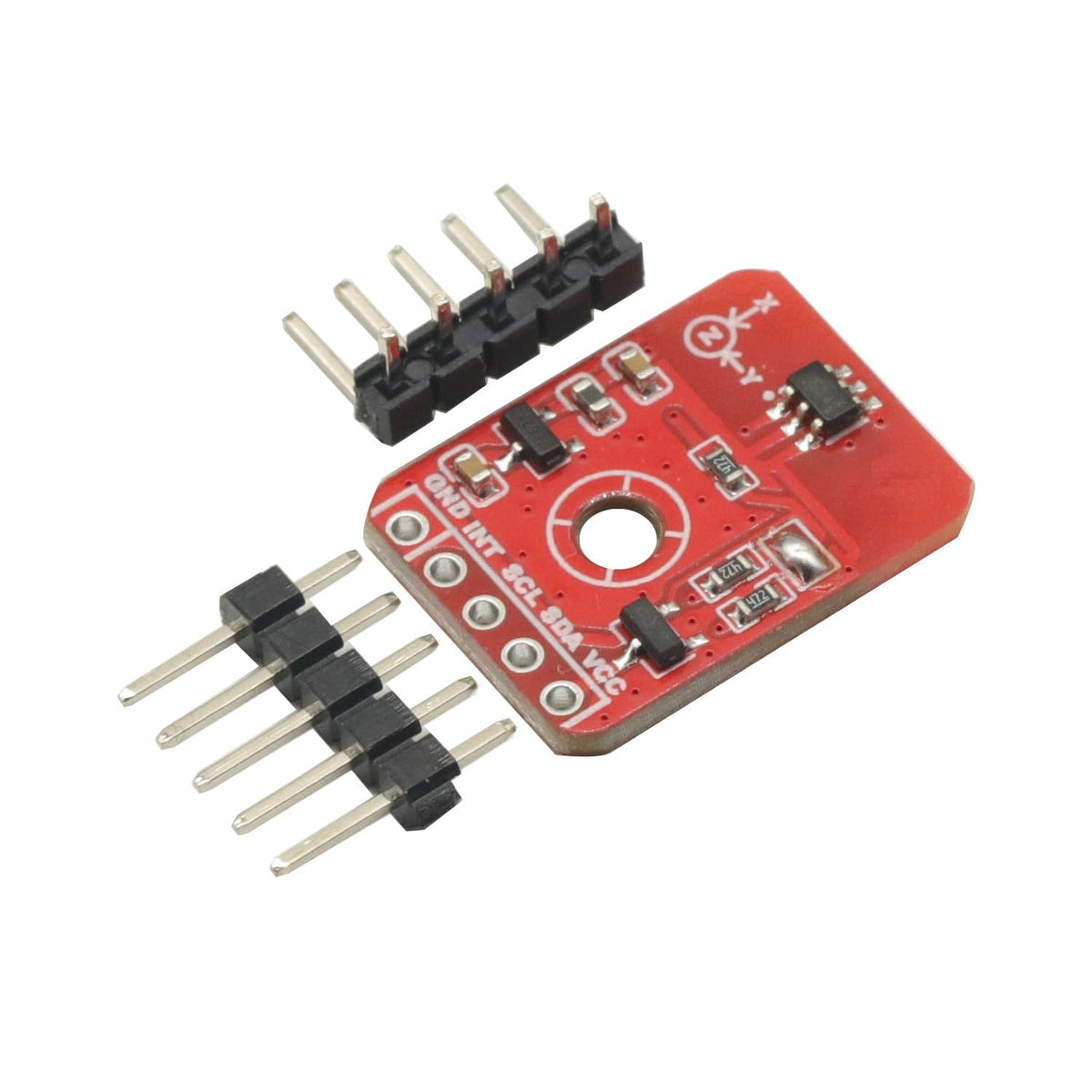 TMAG5273 3D Hall Effect Sensor Module, I2C Digital Output 3 Axis Magnetometer, Low Power Magnetic Field Sensor Board