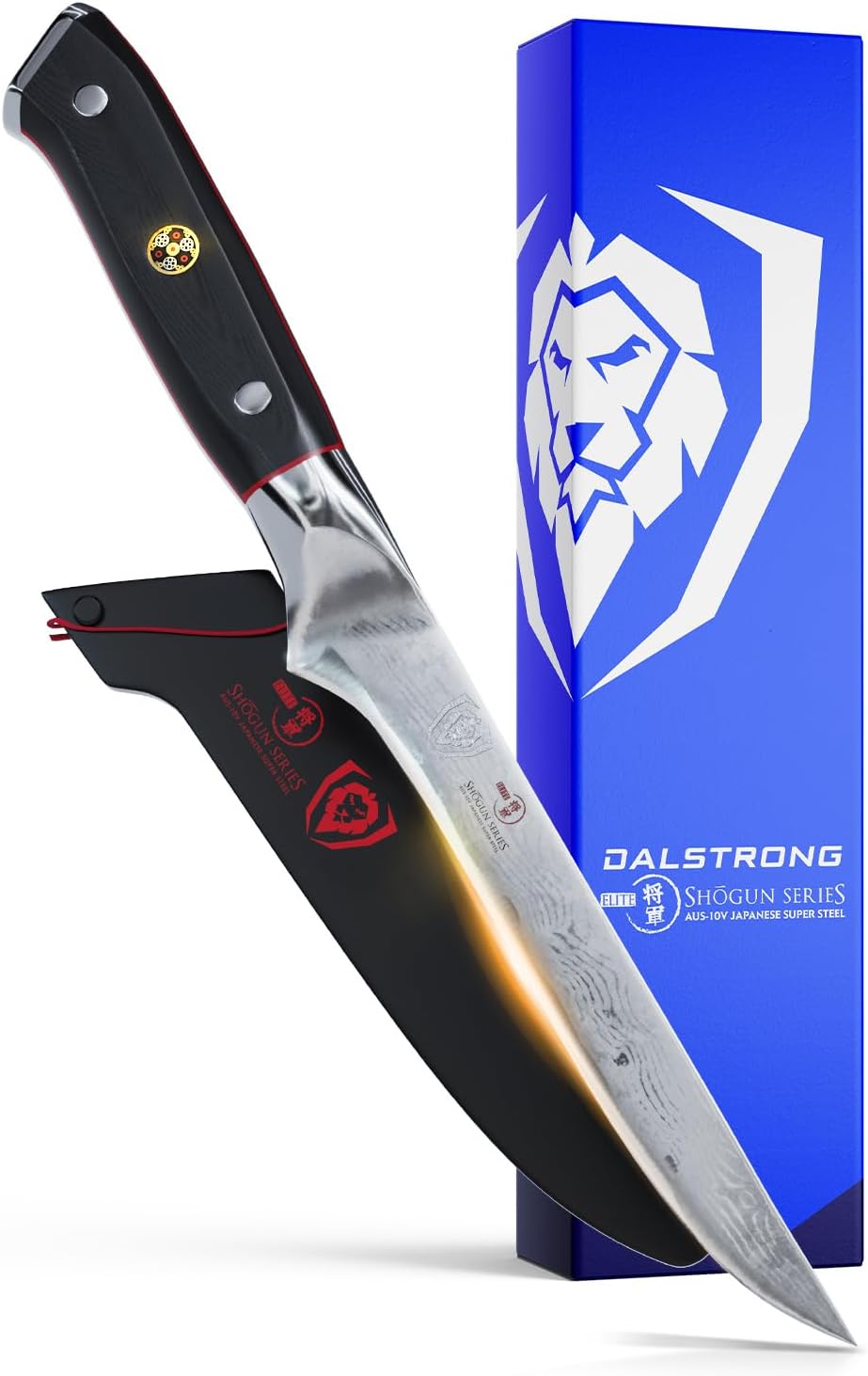 6" Boning Knife - AUS-10V Damascus Steel
