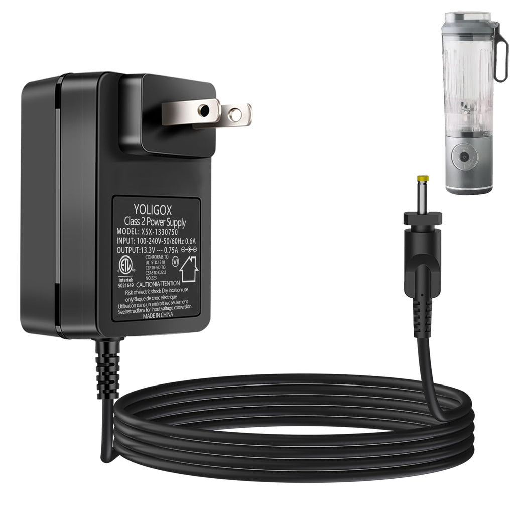 Charger For Ninja Blast Max BC251 Portable Blender Replacement Power Adapter Cord