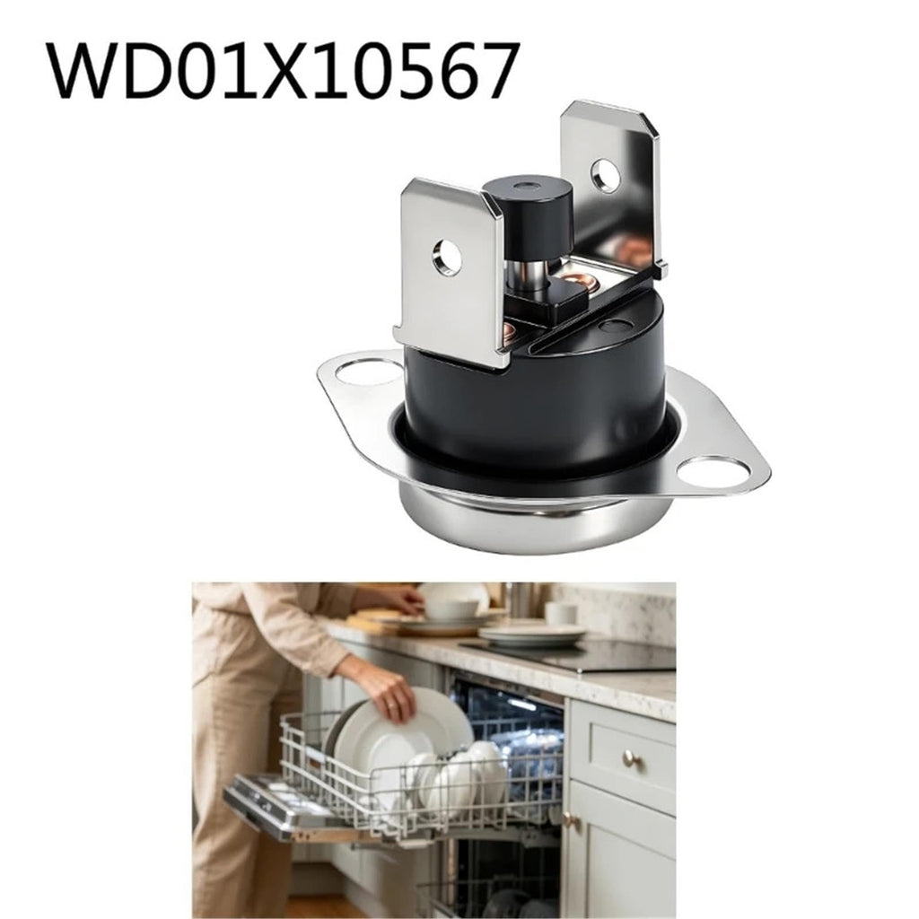Dishwasher High Limit Thermostat Sensor, Compatible For GE GDF520PGD