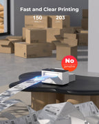 Wireless Wi-Fi Thermal Printer Shipping Label Printer Support AirPrint
