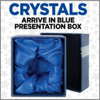 6.75" Custom Crystal Award with Engraving - Personalized Trophy Awards