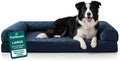 Classic Sofa Orthopedic Dog Bed for Large Dogs with Egg Crate with a Solid Orthopedic Foam Base for Joint Support