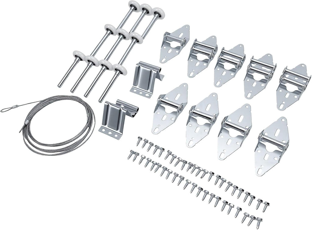 Garage Door Hardware Kit for 7ft Residential Garage Door Tracks