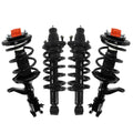 Front and Rear Struts Assembly Replacement for Honda CR-V 2002-2006, 4Pcs
