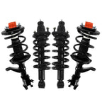 Front and Rear Struts Assembly Replacement for Honda CR-V 2002-2006, 4Pcs