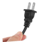2 Prong Replacement Plug Power Cord for Lamp and Rice Cooker