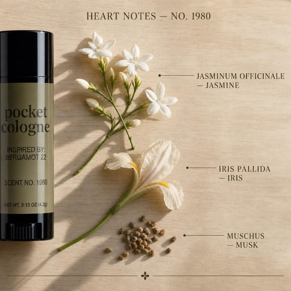 Scent No. 1980 Solid Cologne Stick for Men, 0.15 oz
