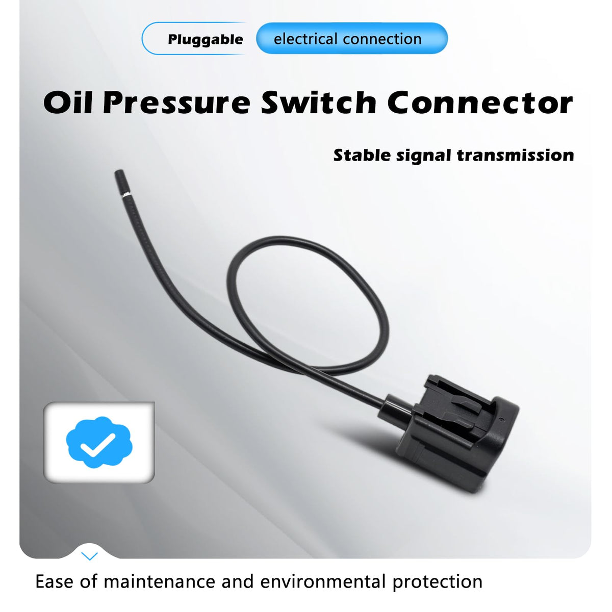 1P1494 S940 Engine Oil Pressure Sensor Switch Connector Wiring Harness