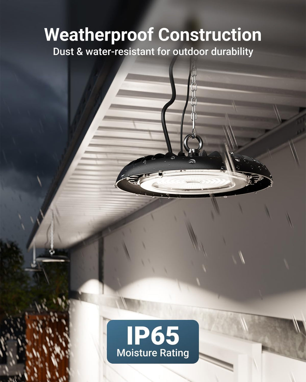 Sunco 6 Pack 200W 5000K UFO LED High Bay Light