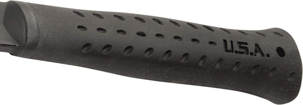 Tomahawk Axe - 16.25" Lightweight Hatchet with Forged Steel Construction & Shock Reduction Grip - EBTA, Black | Made