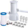 1000 Gallons Pool Filter Pump Above Ground, Swimming Pool Filter Cartridge Pump, Electric Pool Filters Pumps for