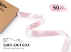 Pink Satin Ribbon, 7/8 Inch, 50 Yards