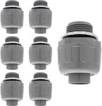 6Pcs 3/4 Inch NPT Liquid Tight Connector