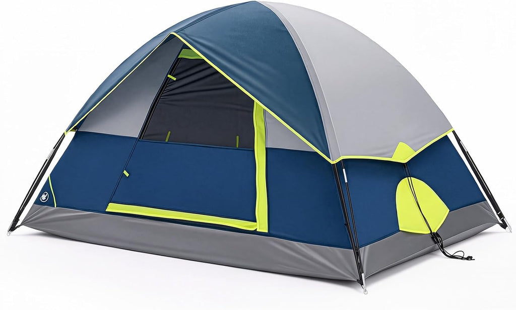 Camping Tent 2 Person, Tent for Camping, Instant Tent Outdoor | Camping Tent Waterproof Windproof Dome Tent with