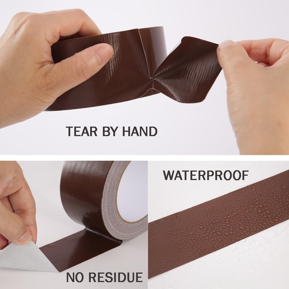 Heavy Duty Duct Tape Dark Brown 3 Inches x 30 Yards