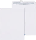 10x13 Security-Tinted White EasyClose Catalog Envelopes, 100 Pack
