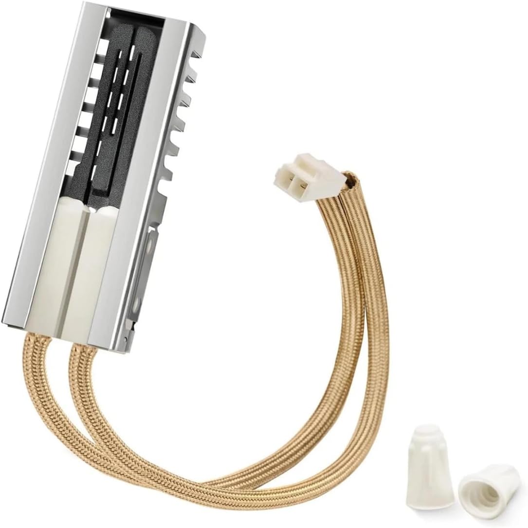 Burner Igniter Replacement for Whirlpool AGR5330BAW3 WFG320M0BB1 WFG320M0BB2 WFG320M0BS2 WFG320M0BS3 WFG320M0BW1 WFG320M0BW2 WFG505M0BB1 WFG505M0BB2 Range