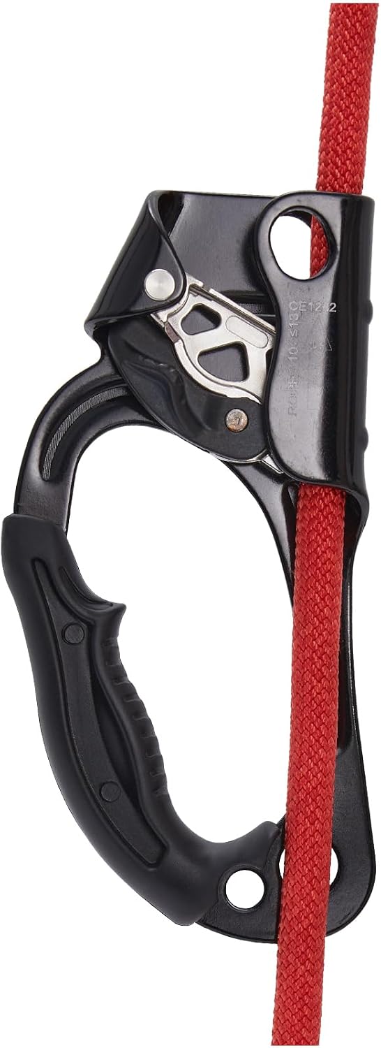 Hand Ascender, Rock Climbing Tree Arborist Rappelling Gear Equipment Rope Clamp for 10~13MM Rope