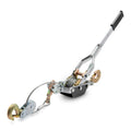 02256A Come Along Winch, 5-Ton (10,000 Lbs) Pulling Capacity, 10Ft, 3 Hook, Heavy Duty Power Cable Come Along Tool