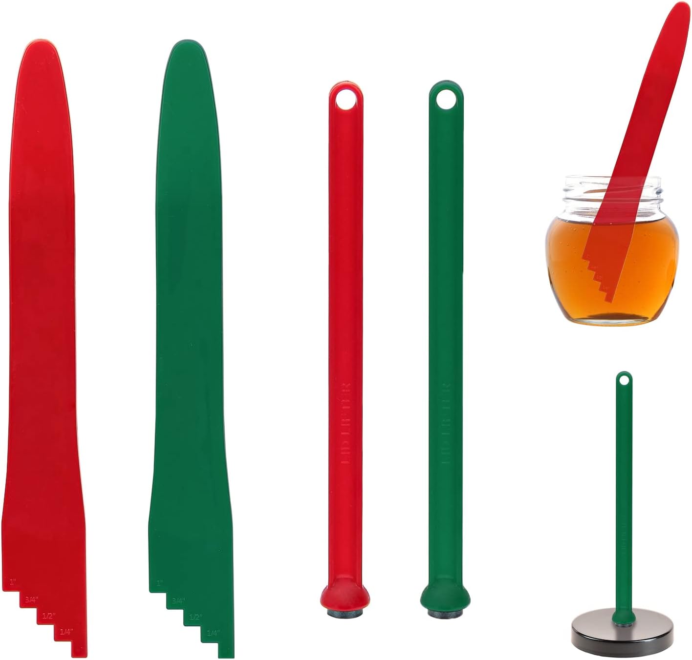 4P Canning Kits-Canning Magnetic Lid Lifter & Bubble Popper Headspace Tool